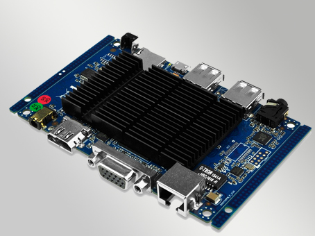 Mini motherboard with Z8350 CPU