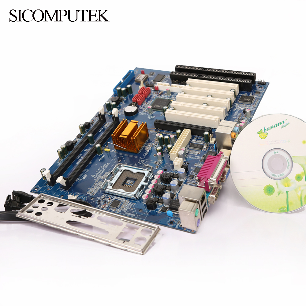SICOMPUTEK Industrial Motherboard with 5xPCI 2xISA Slot