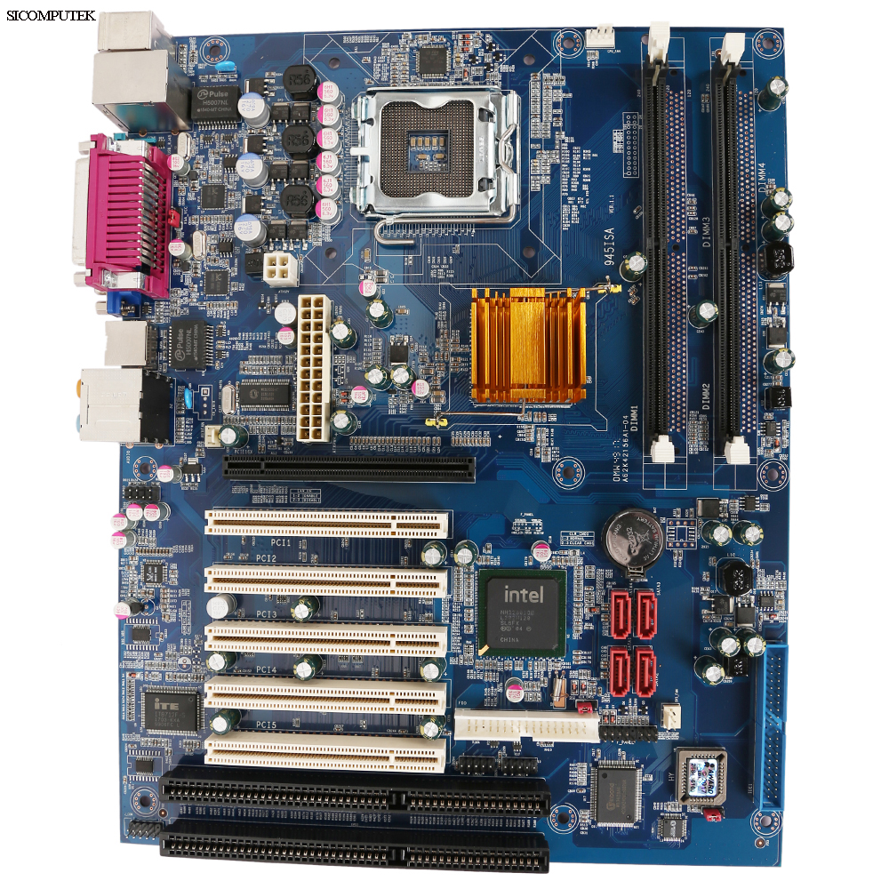 SICOMPUTEK Industrial Motherboard with 5xPCI 2xISA Slot